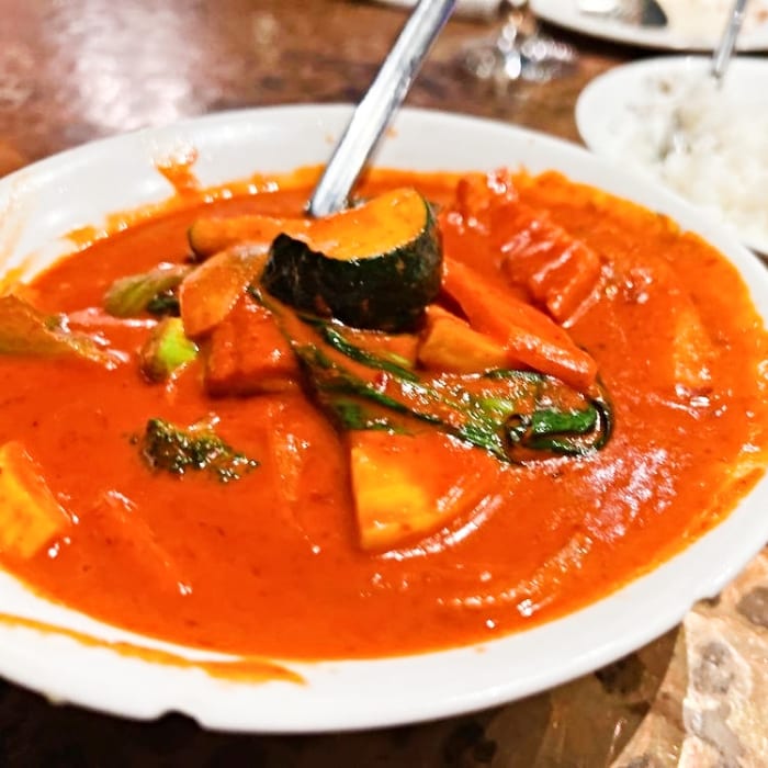 Veg Thai Curry.