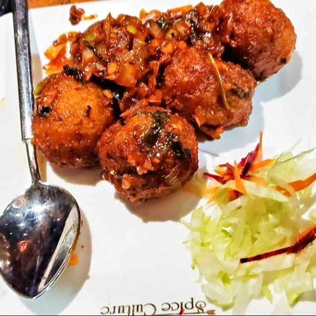 Veg Manchurian Dry.